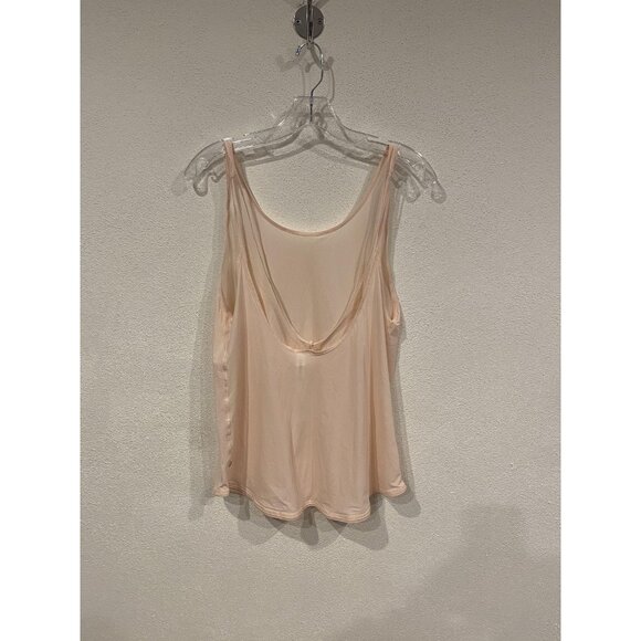 Lululemon Let It Slip Tank Top Womens 6 Pink Scoop Neck Relaxed Yoga Athletic - Picture 5 of 5